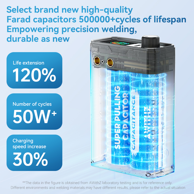 AWithZ UKF10 Supercapacitor Sp - đánh giá và giá Spot Welder 18650 Battery Pack