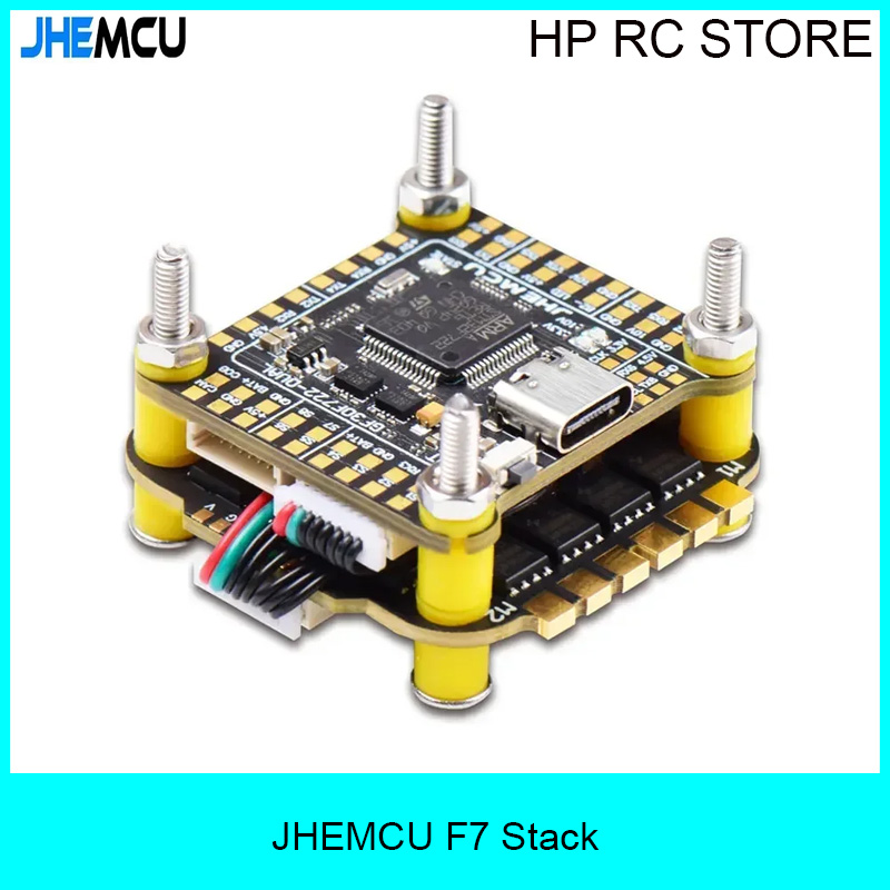 JHEMCU F7 F722 Flight Controll - đánh giá và giá Fpv Flight Controller F7 Stack 60A